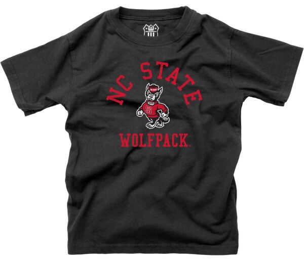 Black Toddler Short Sleeve Tee - NC